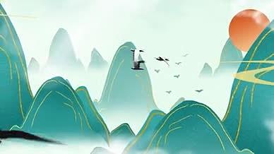 中国风唯美大气重阳节片头片尾视频的预览图